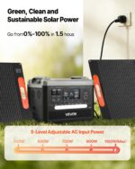 Portable Power Station 2160Wh with 400W Foldable Solar Panels (LiFePO4) - Imagen 3