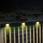 Lámpara solar para exteriores: aplique de pared para patios y escaleras. - Imagen 4