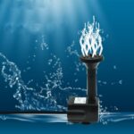 # Fuente Solar Flotante con Bomba de Agua y Panel Solar Cuadrado - Imagen 3