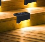 Lámpara solar para exteriores: aplique de pared para patios y escaleras. - Imagen 7