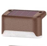 Lámpara solar para exteriores: aplique de pared para patios y escaleras. - Imagen 3