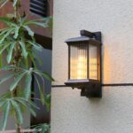 Lámpara led de pared para exteriores, impermeable