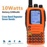 Walkie-talkie de alta potencia de 10 W con siete segmentos y frecuencia de aviación. - Imagen 3