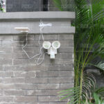 Nueva lámpara solar para el hogar con sensor de movimiento y doble cabezal (22 LED), tipo alumbrado público. - Imagen 3