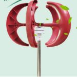 **Mini Aerogenerador de 300 W con Diseño de Linterna Roja, Generador de Energía Eólica Compacto para Sistemas de Energía Renovable** - Imagen 3