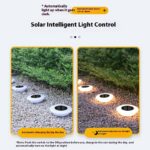 Lámpara Solar LED para Jardín, Césped y Patio Exterior - Imagen 6