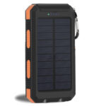 Set de energía portátil para exteriores con carcasa de batería externa solar