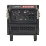 Generador inverter de 10.000 W de potencia pico, generador silencioso con arranque remoto, generador a gasolina para uso doméstico y exterior, energía estable, sensor de CO, preparado para RV, salidas USB 1A y 2.1A, largo tiempo de funcionamiento