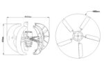 **Mini Aerogenerador de 300 W con Diseño de Linterna Roja, Generador de Energía Eólica Compacto para Sistemas de Energía Renovable** - Imagen 4