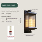 Lámpara led de pared para exteriores, impermeable - Imagen 3