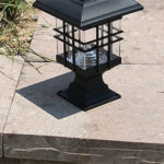 Lámpara Solar LED Mejorada para Jardín y Césped – Iluminación Exterior Moderna - Imagen 5