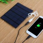 Cargador solar de 3,5 W y 6 V / Panel solar con batería externa