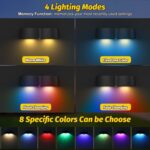Lámpara Solar LED de Pared para Vallas y Jardín – Iluminación Decorativa Exterior - Imagen 5
