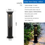 Lámpara Solar LED de Suelo para Jardín y Exterior – Impermeable IP65 - Imagen 9