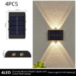 Lámpara solar para exteriores y jardín / Lámpara de pared para el hogar - Imagen 2