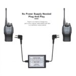 Caja repetidora de radio bidireccional para walkie-talkie con cabezal K