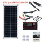 Kit de panel solar portátil con controlador para coche - Imagen 5