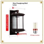 Lámpara led de pared para exteriores, impermeable - Imagen 7
