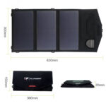 # Panel Solar Plegable de Carga Exterior de 21 W - Imagen 4
