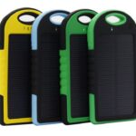 5000mA Batería solar portátil