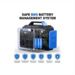 **Estación de Energía Portátil de 296 Wh y 80.000 mAh con Batería de Litio, Generador Solar para Camping, Autocaravanas, Emergencias y Uso Doméstico** - Imagen 5