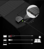 # Panel Solar Plegable de Carga Exterior de 21 W - Imagen 7