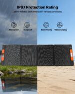 Portable Power Station 2160Wh with 400W Foldable Solar Panels (LiFePO4) - Imagen 2