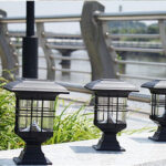 Lámpara Solar LED Mejorada para Jardín y Césped – Iluminación Exterior Moderna - Imagen 4