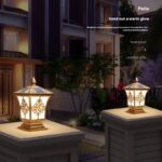 Lámpara Solar LED Tipo Pilar para Exterior – Impermeable IP65 para Jardín y Patio - Imagen 2