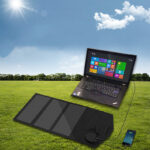 # Panel Solar Plegable de Carga Exterior de 21 W