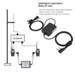 Caja repetidora de radio bidireccional para walkie-talkie con cabezal K - Imagen 7