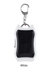 Llavero con batería externa solar y linterna para teléfono móvil - Imagen 3