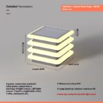 Lámpara solar diseño para exteriores: lámpara de pared impermeable - Imagen 9