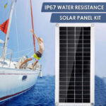 Kit de panel solar portátil con controlador para coche