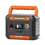 **Generador Solar Flashfish P66A de 200W, Estación de Energía Portátil con Salidas AC, USB y DC, Batería de 144.3Wh con Múltiples Adaptadores para Camping, Emergencias en el Hogar y Viajes al Aire Libre**