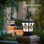 Lámpara Solar LED Tipo Pilar para Exterior – Impermeable IP65 para Jardín y Patio