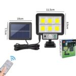 Lámpara LED Solar para Patio y Jardín – Iluminación Exterior Decorativa