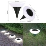 Lámpara Solar LED para Jardín, Césped y Patio Exterior - Imagen 4
