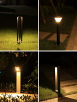 Lámpara Solar LED de Suelo para Jardín y Exterior – Impermeable IP65 - Imagen 8