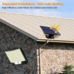 Lámpara solar de pared para jardín con 106 LED - Imagen 6