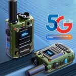 Walkie Talkie 5G Global de Larga Distancia con Cobertura de Red Internacional