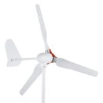 Generador eólico de 800 W, kit de turbina eólica de 12 V, generador de energía eólica de 3 palas con controlador MPPT, orientación ajustable al viento y velocidad de arranque de 2,5 m/s; apto para hogares, granjas, autocaravanas y embarcaciones.