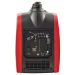 Generador inverter de 2900 W de potencia pico, generador silencioso portátil para uso doméstico, a gasolina, diseño compacto y ligero, energía estable, sensor de CO (monóxido de carbono), color naranja/negro