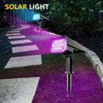 Lámpara Solar para Jardín de 20 LED – Iluminación Exterior para Césped, Caminos y Terrazas