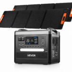 Portable Power Station 2160Wh with 400W Foldable Solar Panels (LiFePO4)